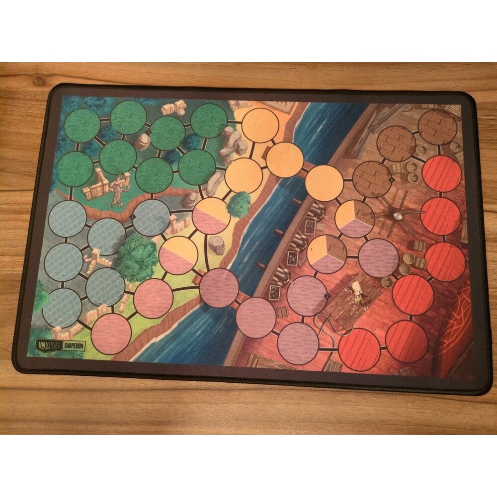 Unmatched Sarpedon/Baskerville Manor Double Sided Neoprene Playmat